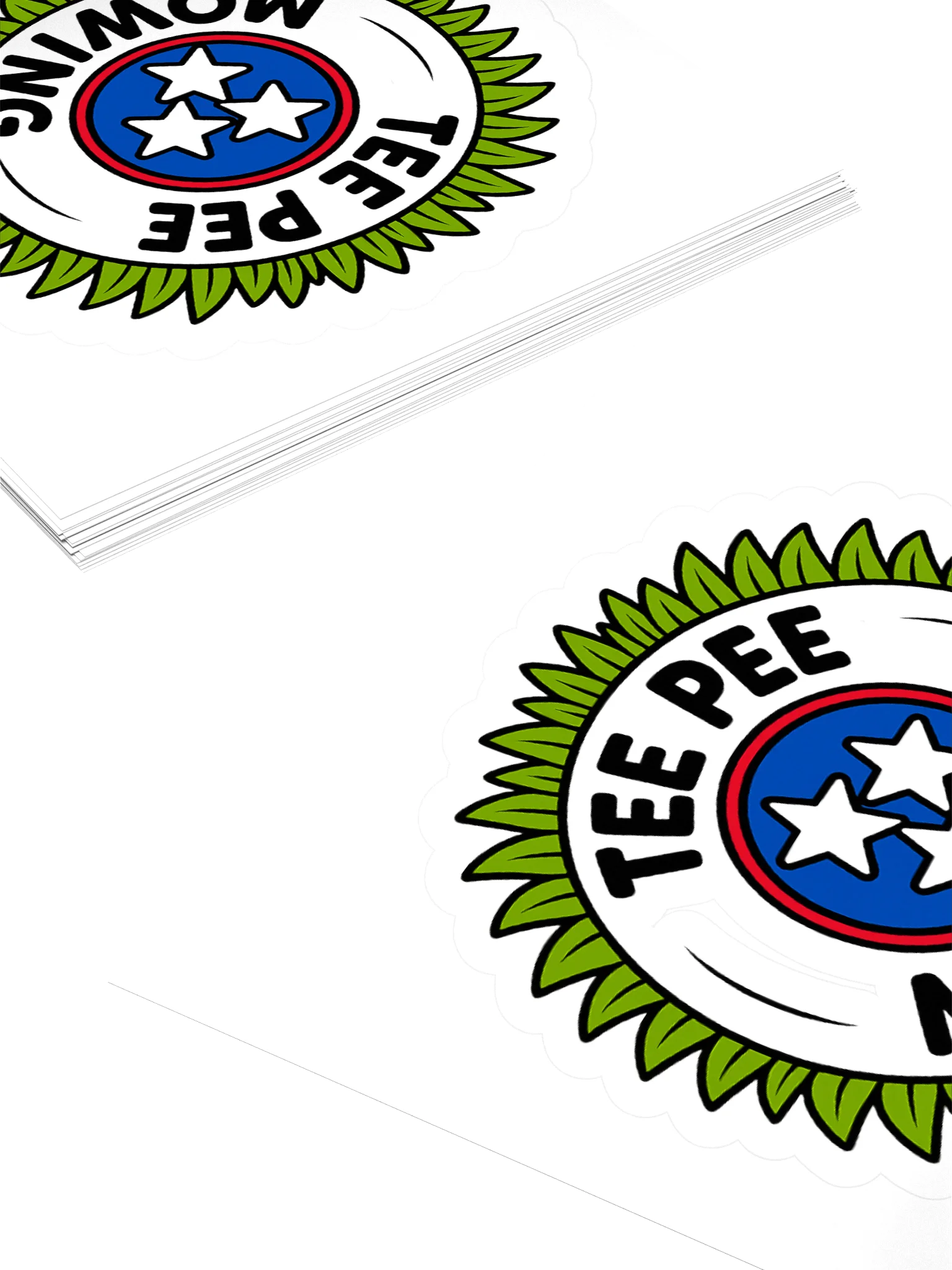 Tee Pee Mowing Sticker product image (8)