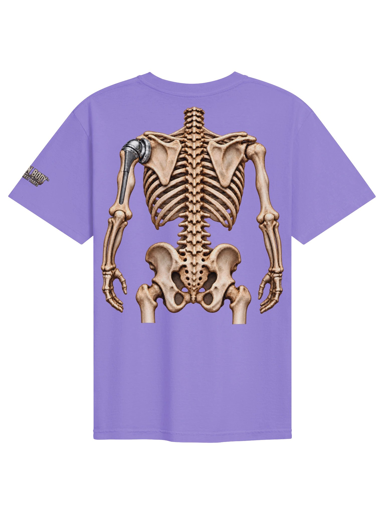 Left Shoulder Replacement Shirt — Aftermarket Parts Surgery Tee | Rebuild Shop product image (4)