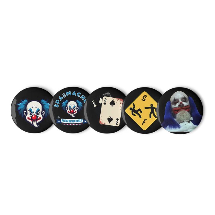 Team Buttons (Black) product image (2)