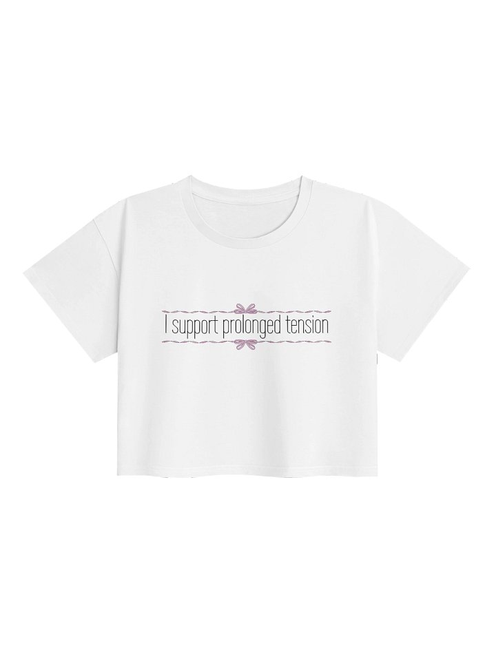 Pink Ribbon Bow Crop Top product image (1)
