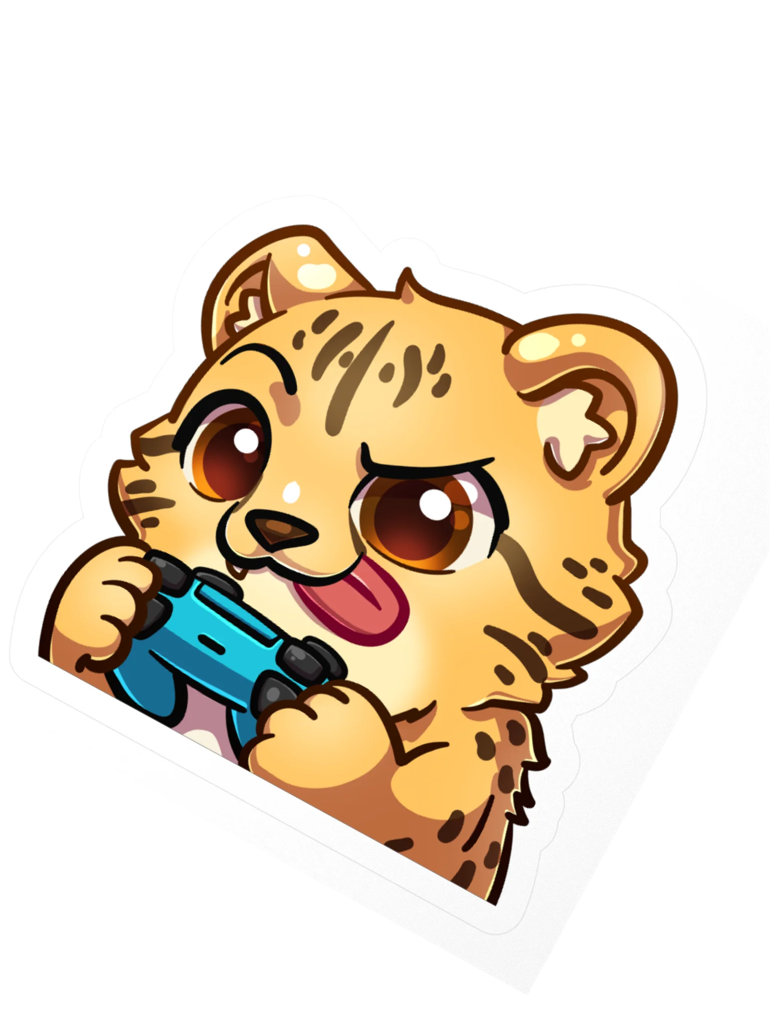 Gaming Cheetah Sticker product image (6)