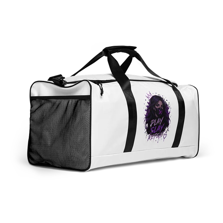 Royal Rebellion Play + Slay All-Over Print Duffle Bag product image (2)