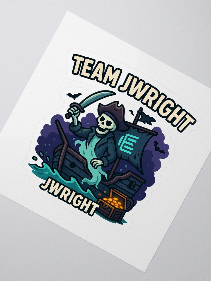 Team JWright Kiss Cut Stickers product image (2)