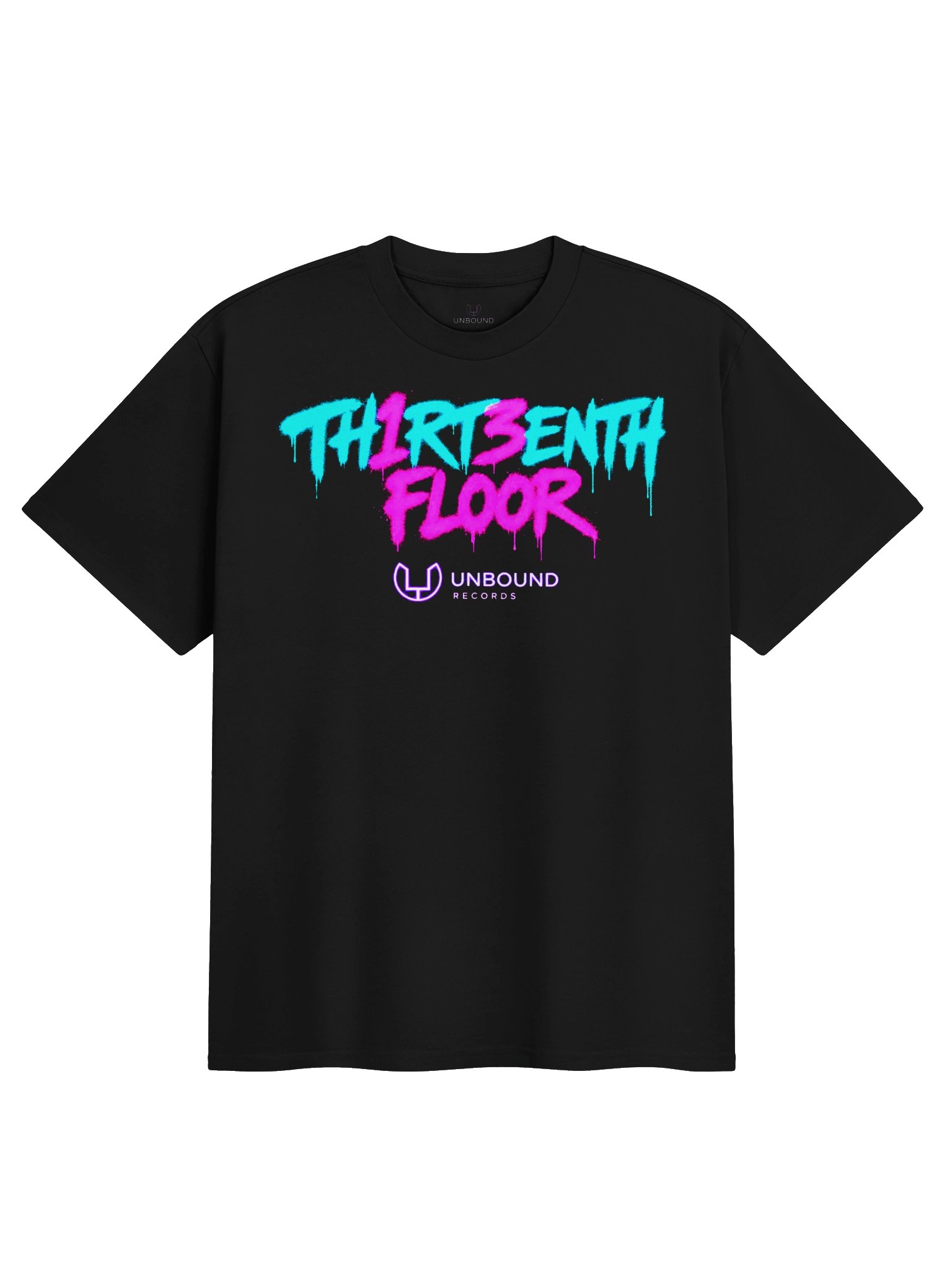 TH1RT3ENTH FLOOR Neon Graffiti Tee product image (1)
