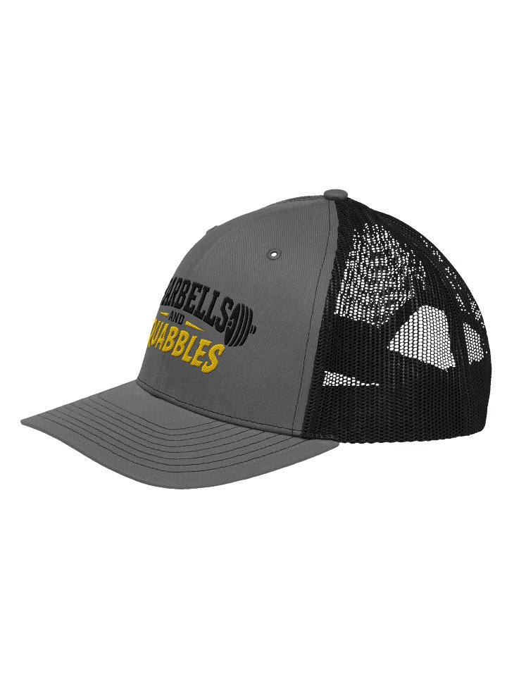 Black & Yellow Logo Trucker Hat product image (2)