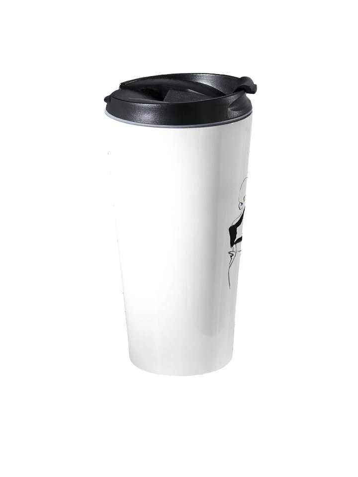 Elegant Fashion Illustration Travel Mug product image (2)
