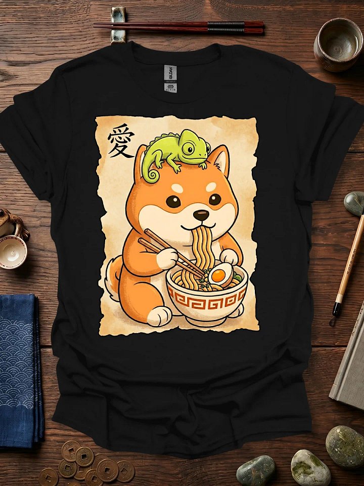 Chubby Shiba Ramen T-Shirt product image (11)