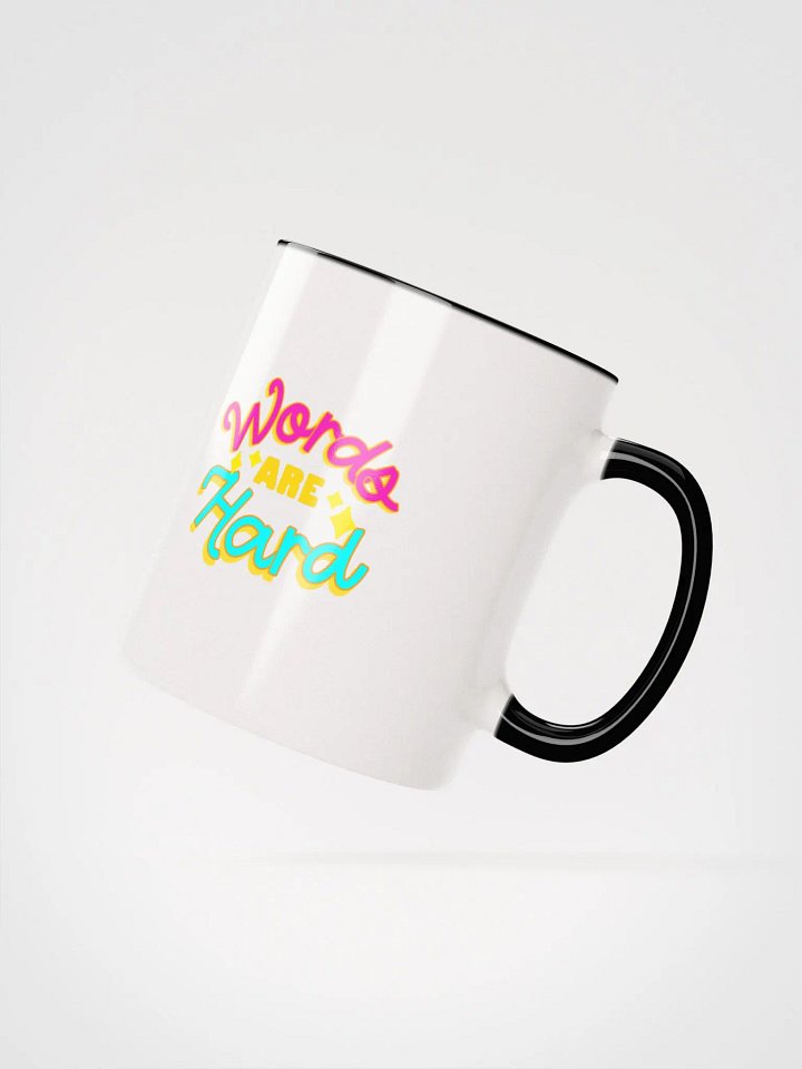 Words Are Hard Ceramic Mug product image (21)