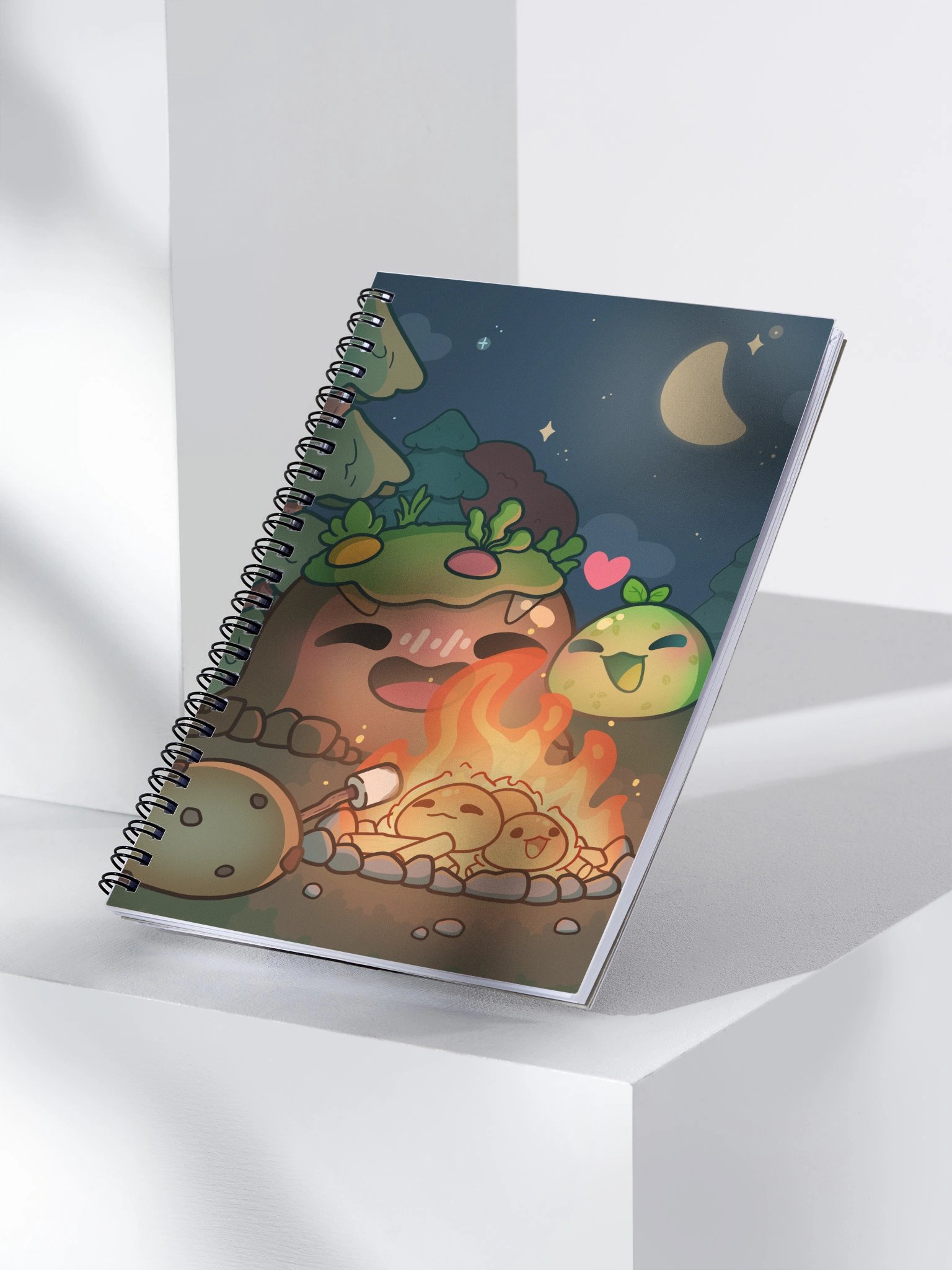 Campfire Slimes Spiral Notebook product image (3)