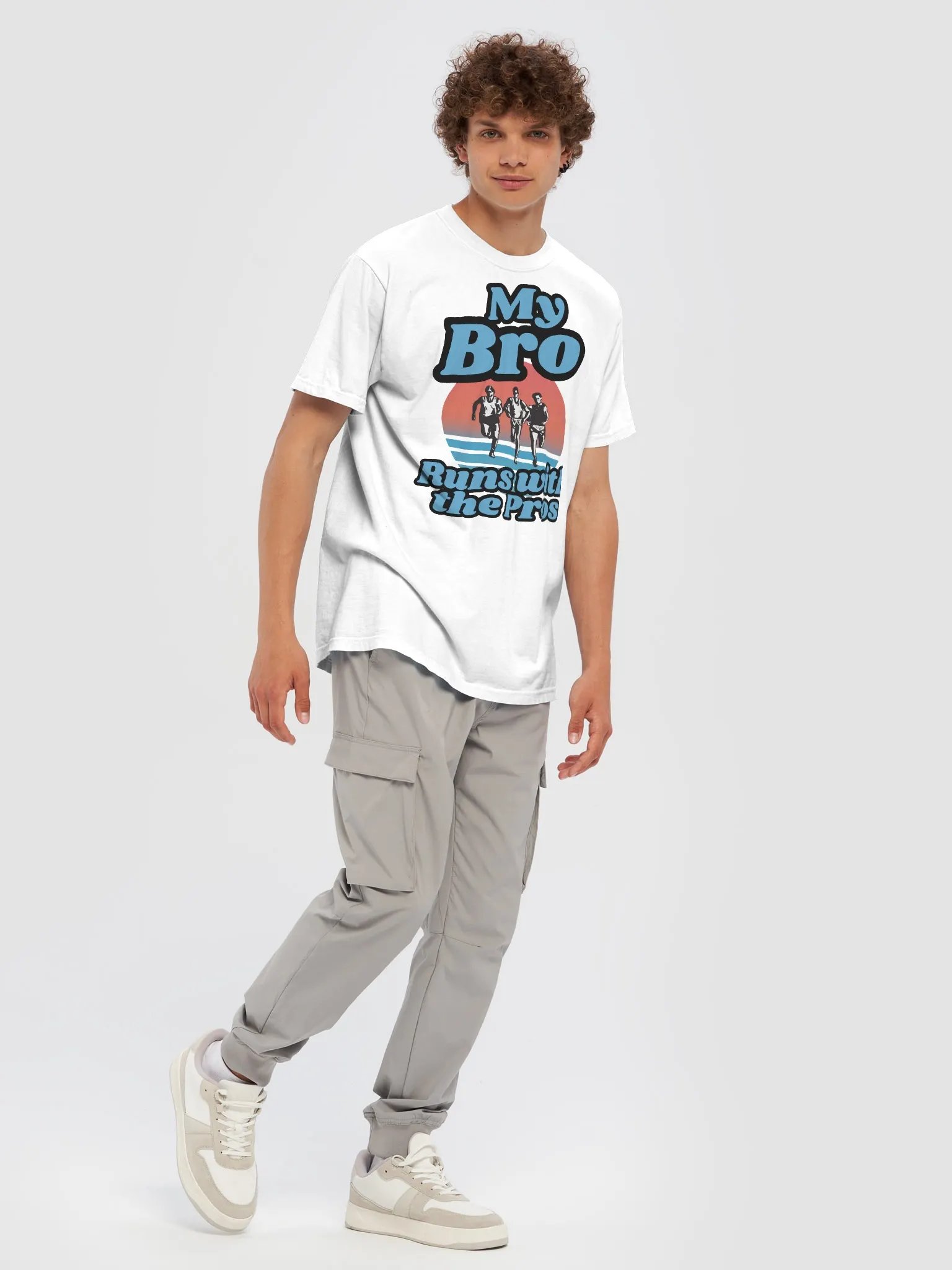 My Bro Runs with the Pros T-Shirt product image (40)