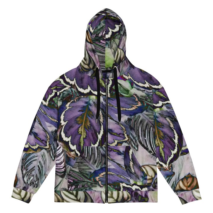 Purple Leaves Hoodie product image (1)