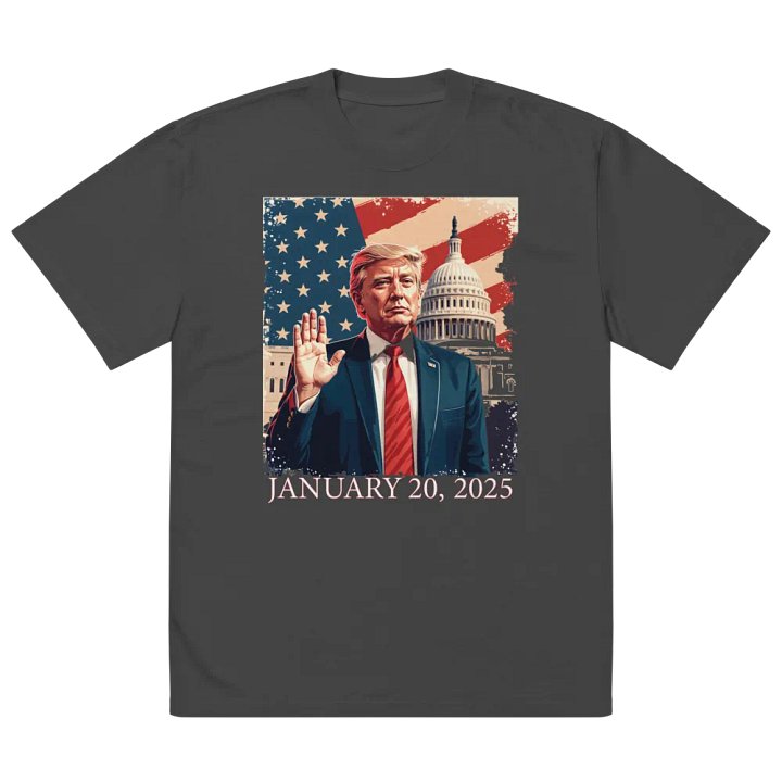 Donald Trump Oath of Office 47th President T-Shirt product image (2)
