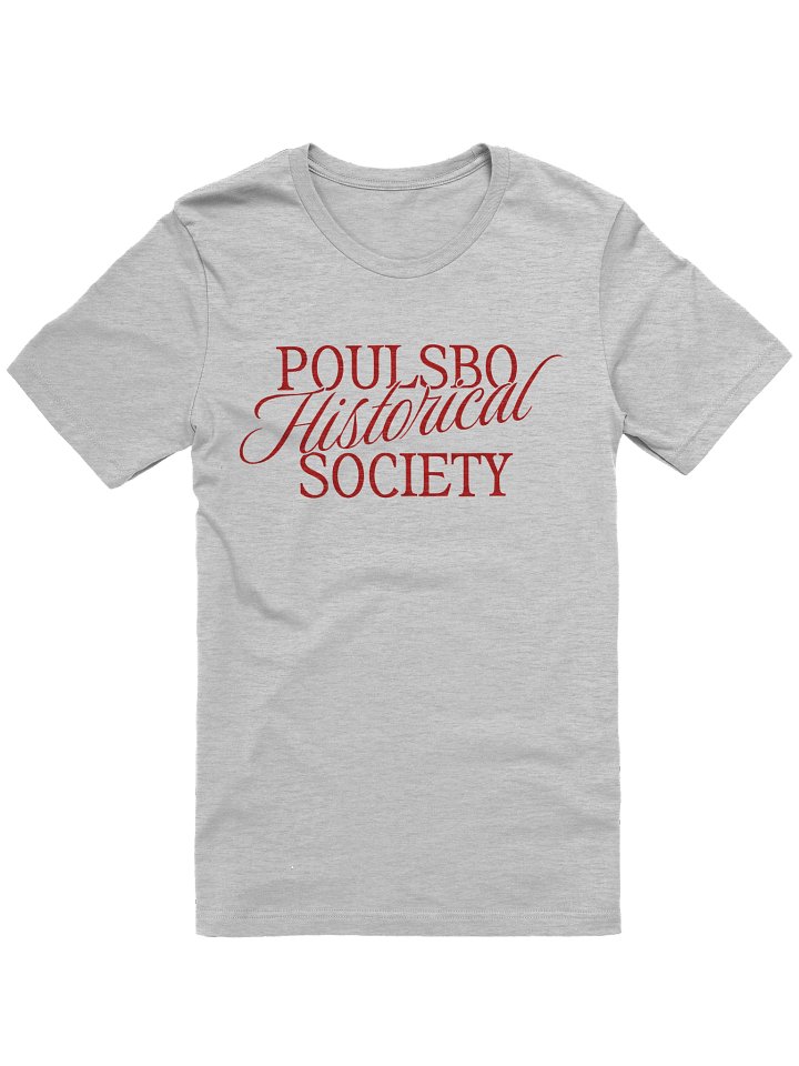 Poulsbo Historical Society Script Tee product image (7)