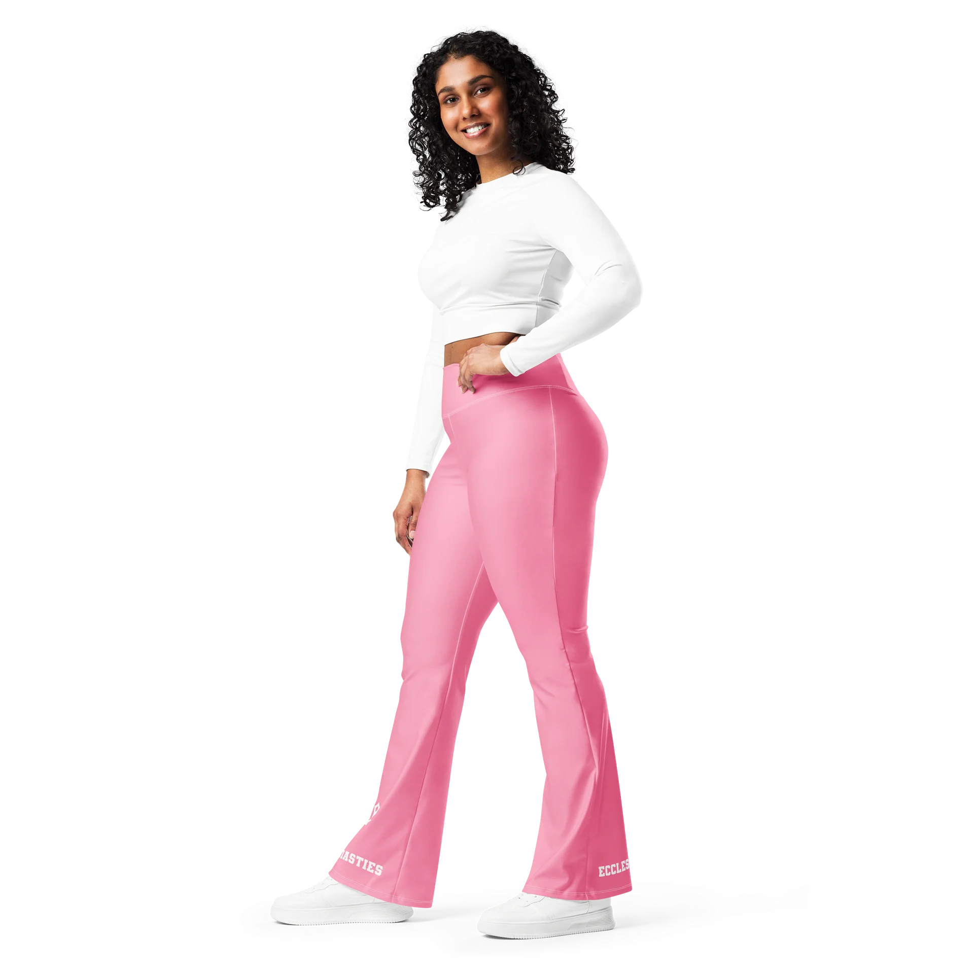 LIFE GOES ON Flare Set Leggings (pink) product image (11)