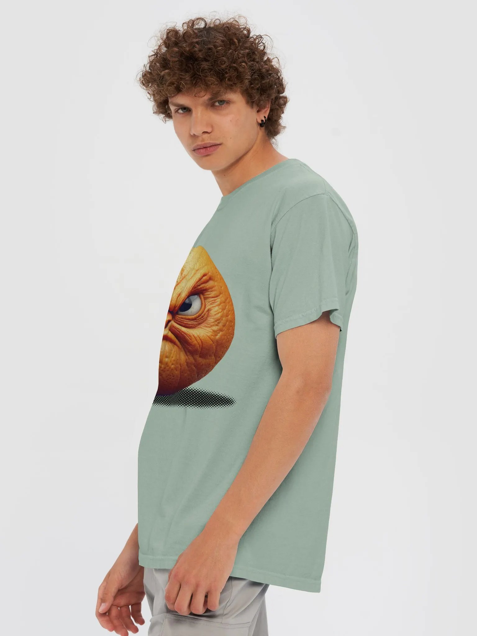 Mr. Grumpy, the Angry Orange Graphic Tee product image (83)