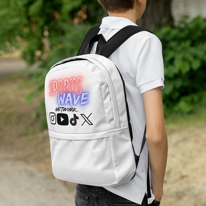Sports Wave Network - Backpack w/Socials product image (1)