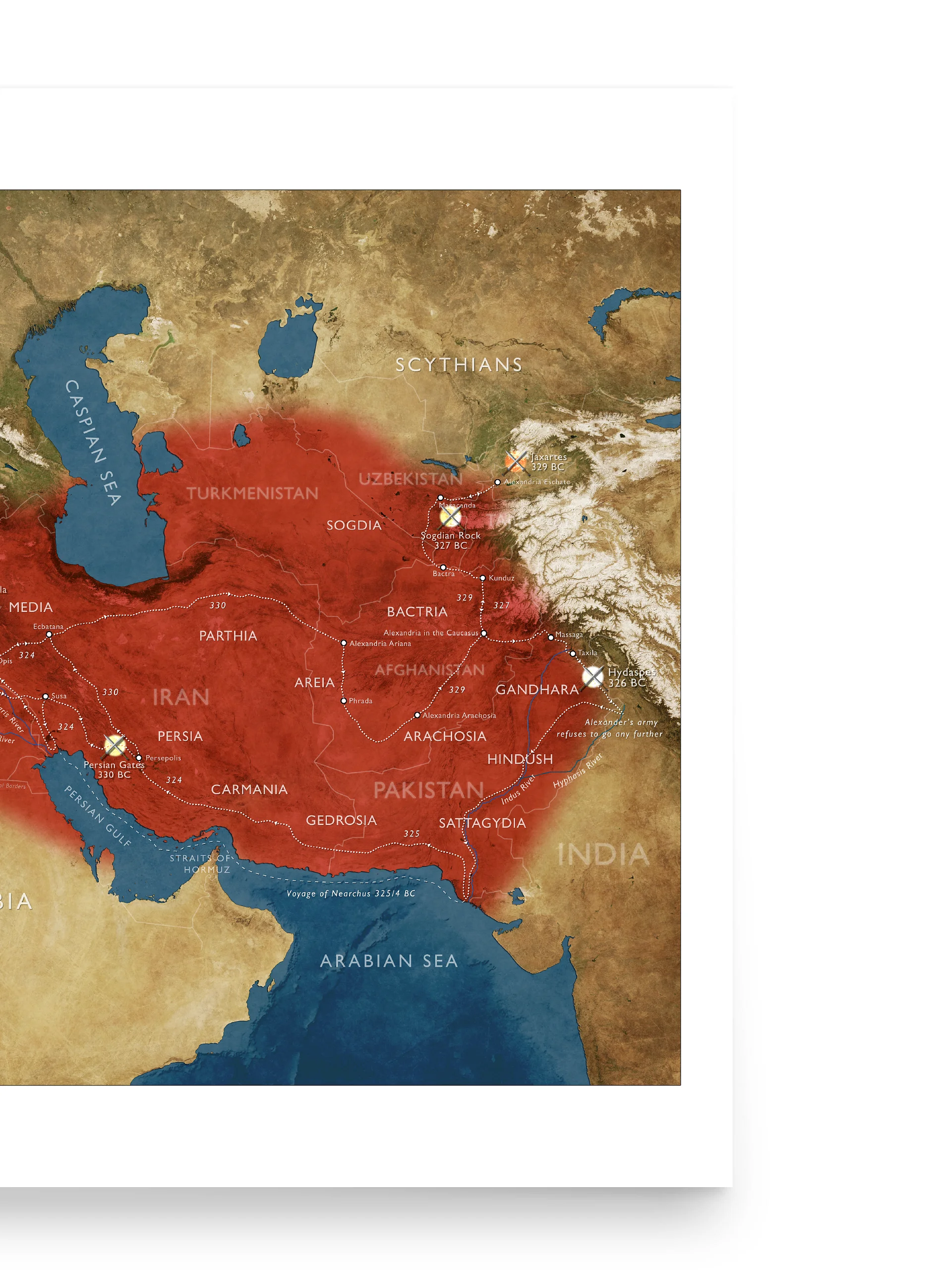 The Campaigns of Alexander - Poster product image (3)