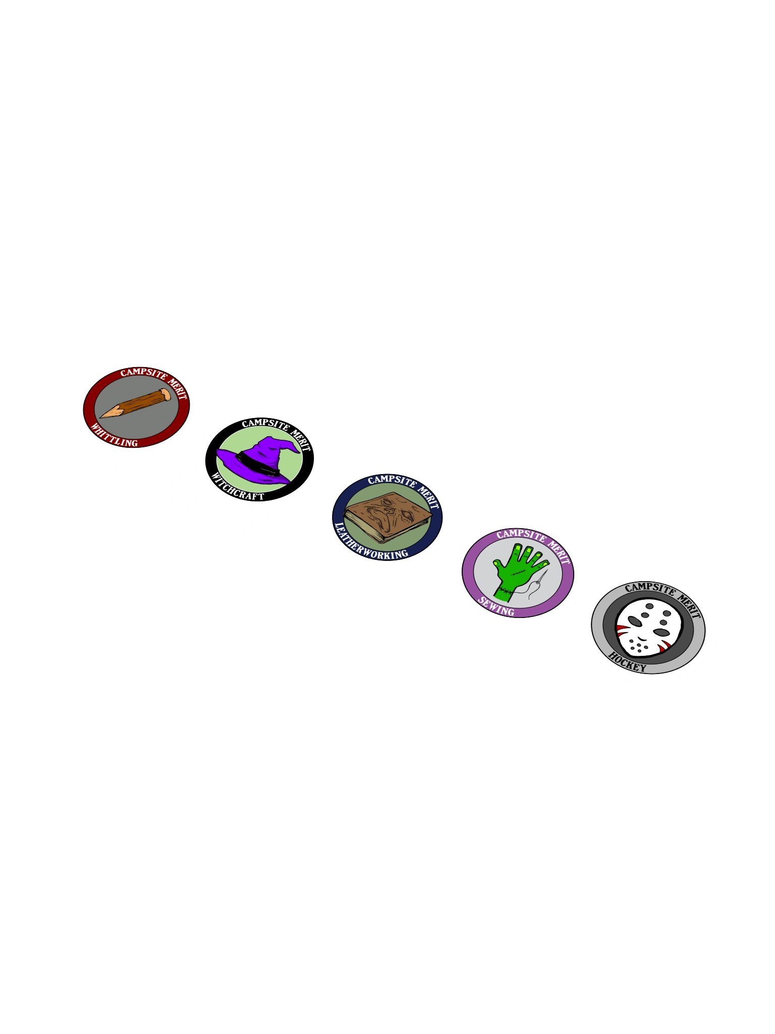 Merit Badge Sticker Sheet 2 product image (1)
