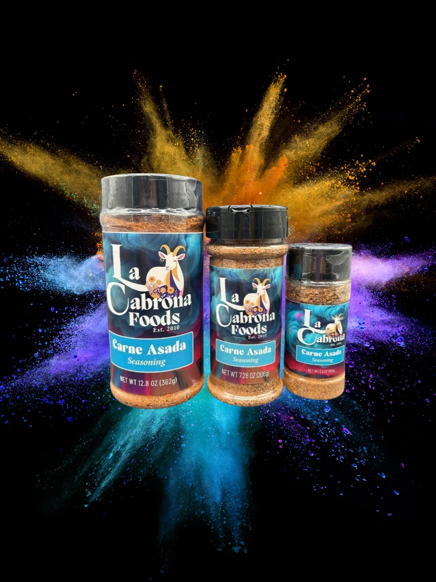 La Cabrona Foods Carne Asada, Bold Authentic Mexican-Style Seasoning product image (3)