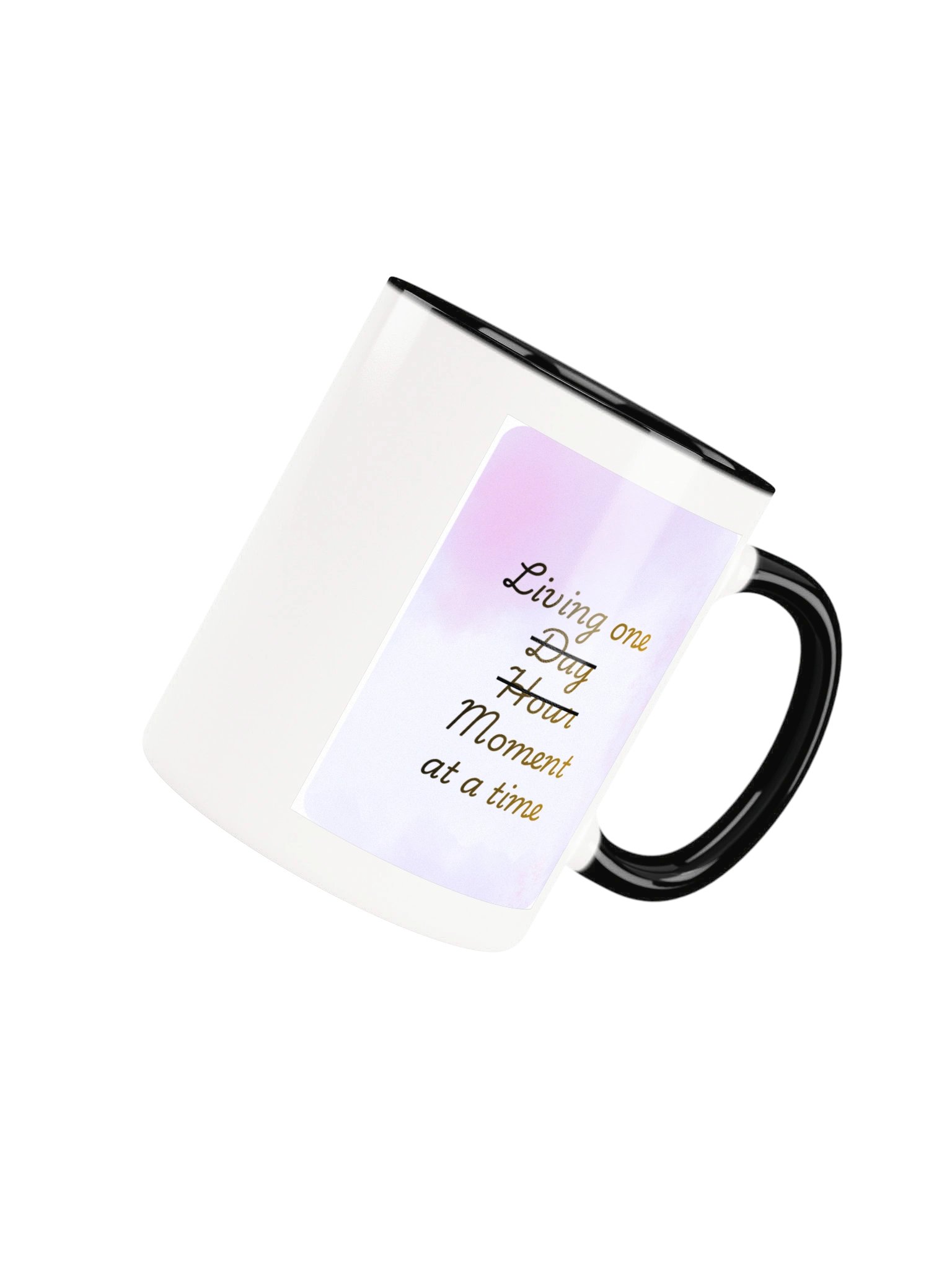 Mind Matter- Living One Moment at a Time- Multi Colored Mug product image (66)