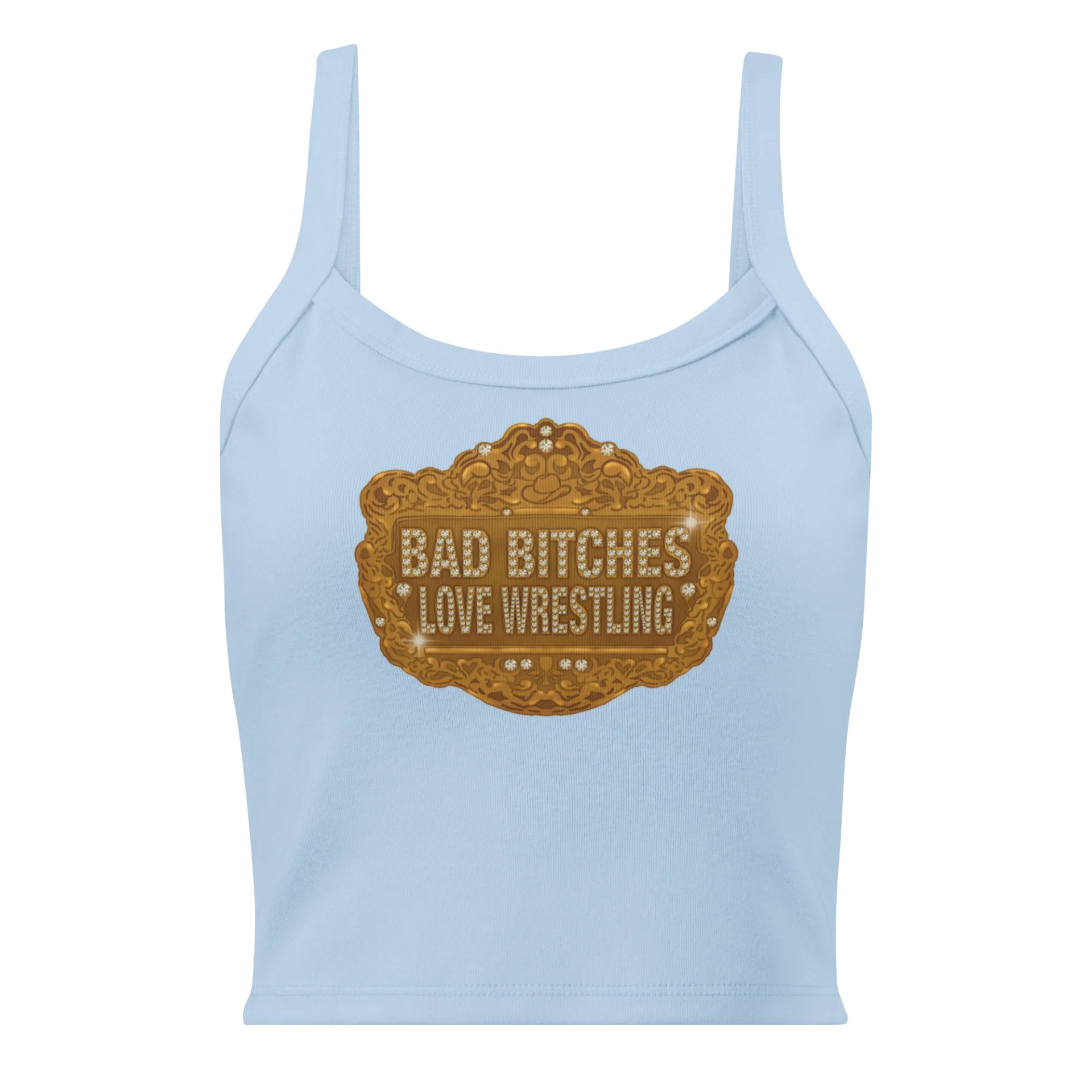 Buckle Up Bad Bitches Micro Rib Tank Top product image (2)