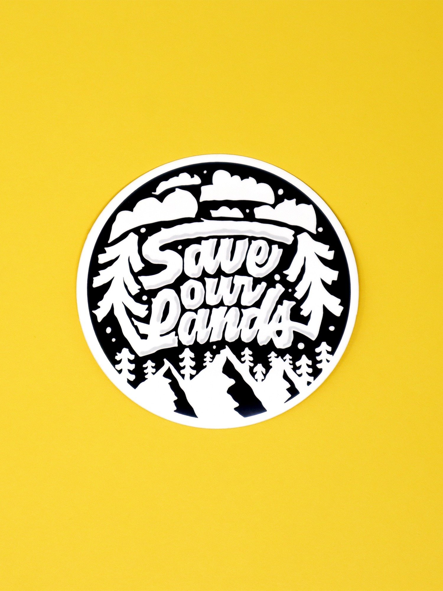 Save our Lands // Sticker product image (1)
