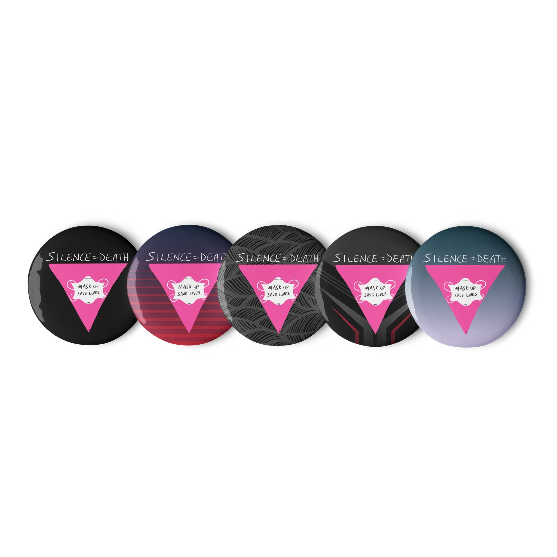 Silence = Death button product image (1)