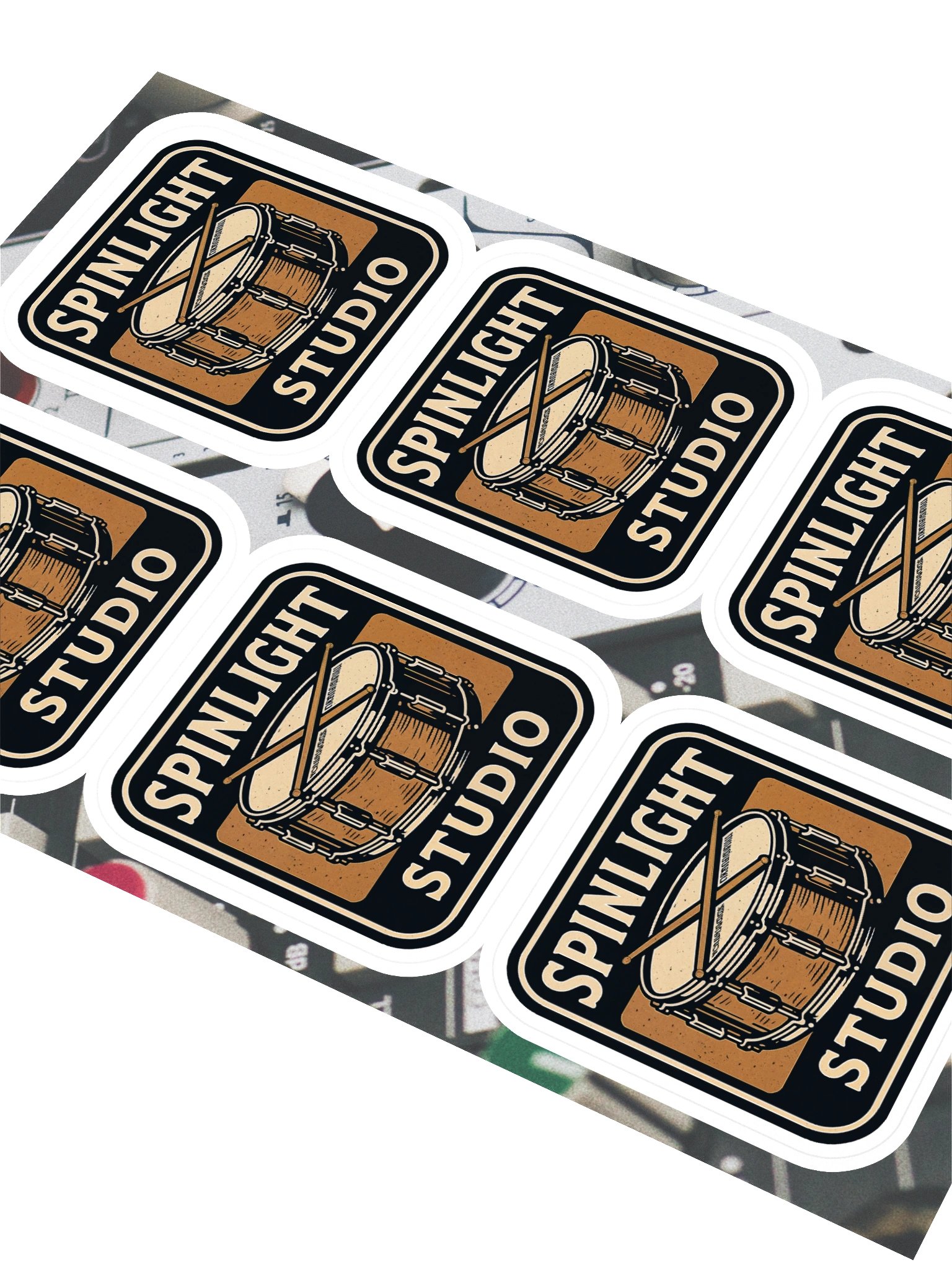 Spinlight Snare Stickers product image (2)