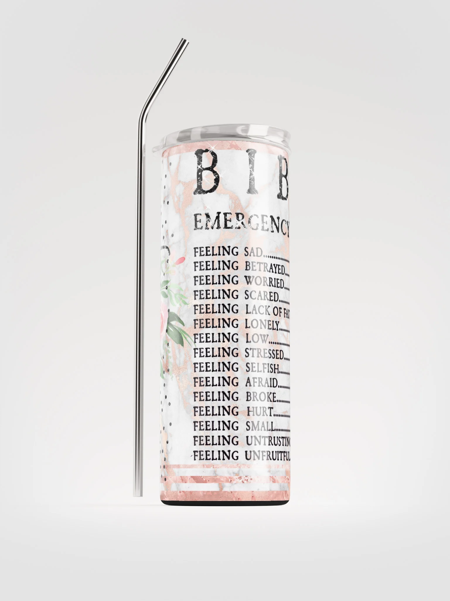 Bible Verses Stainless Steel Tumbler product image (2)