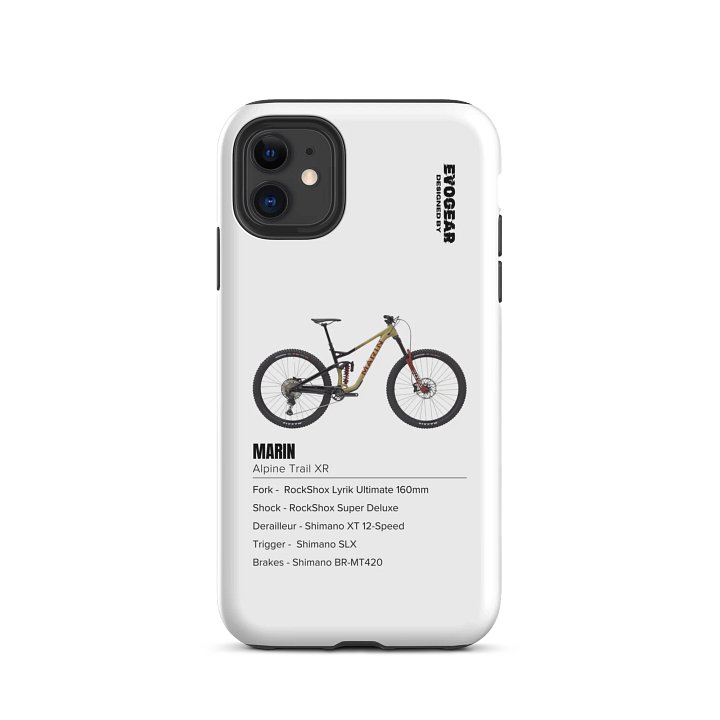 White MARIN Alpine Trail XR iPhone Case product image (47)