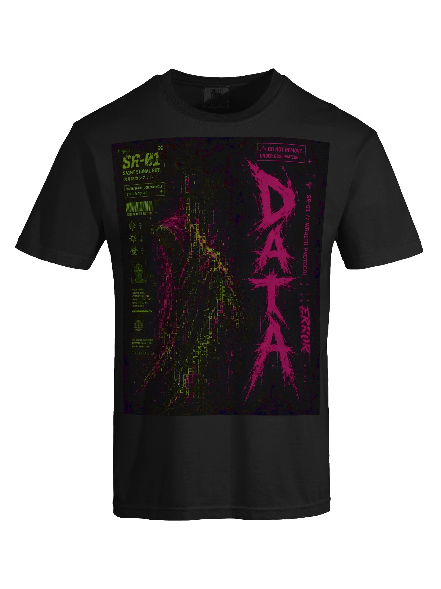 SR-01: WRAITH PROTOCOL SHIRT product image (7)