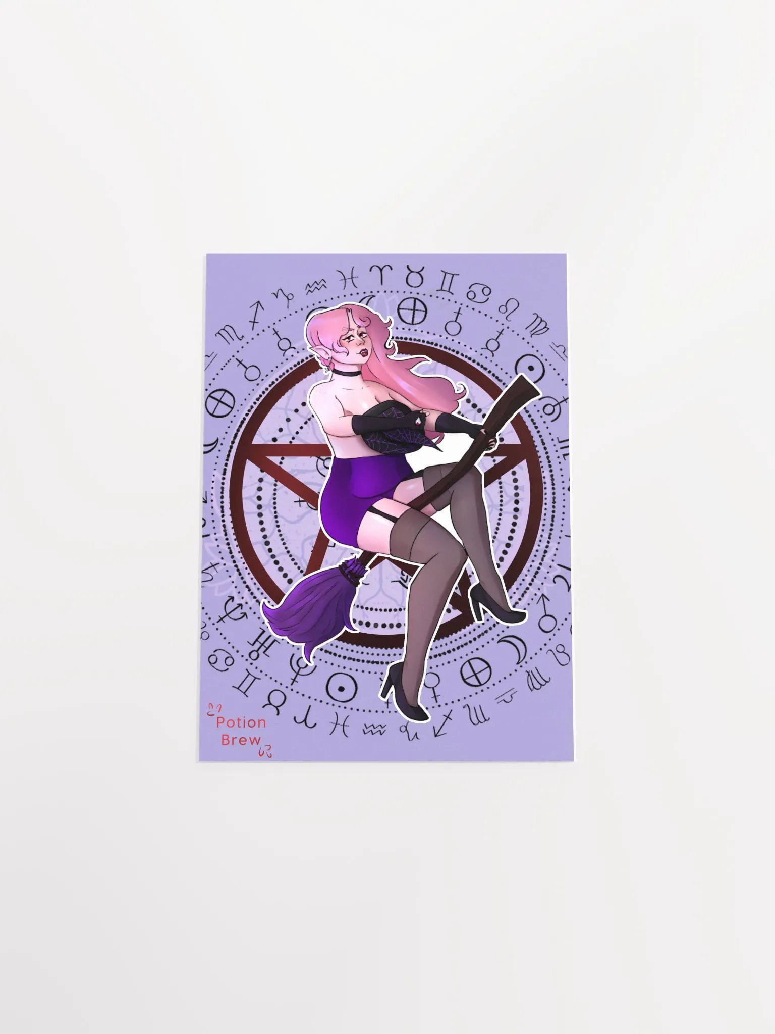 POTION PINUP MATTE PRINT product image (4)