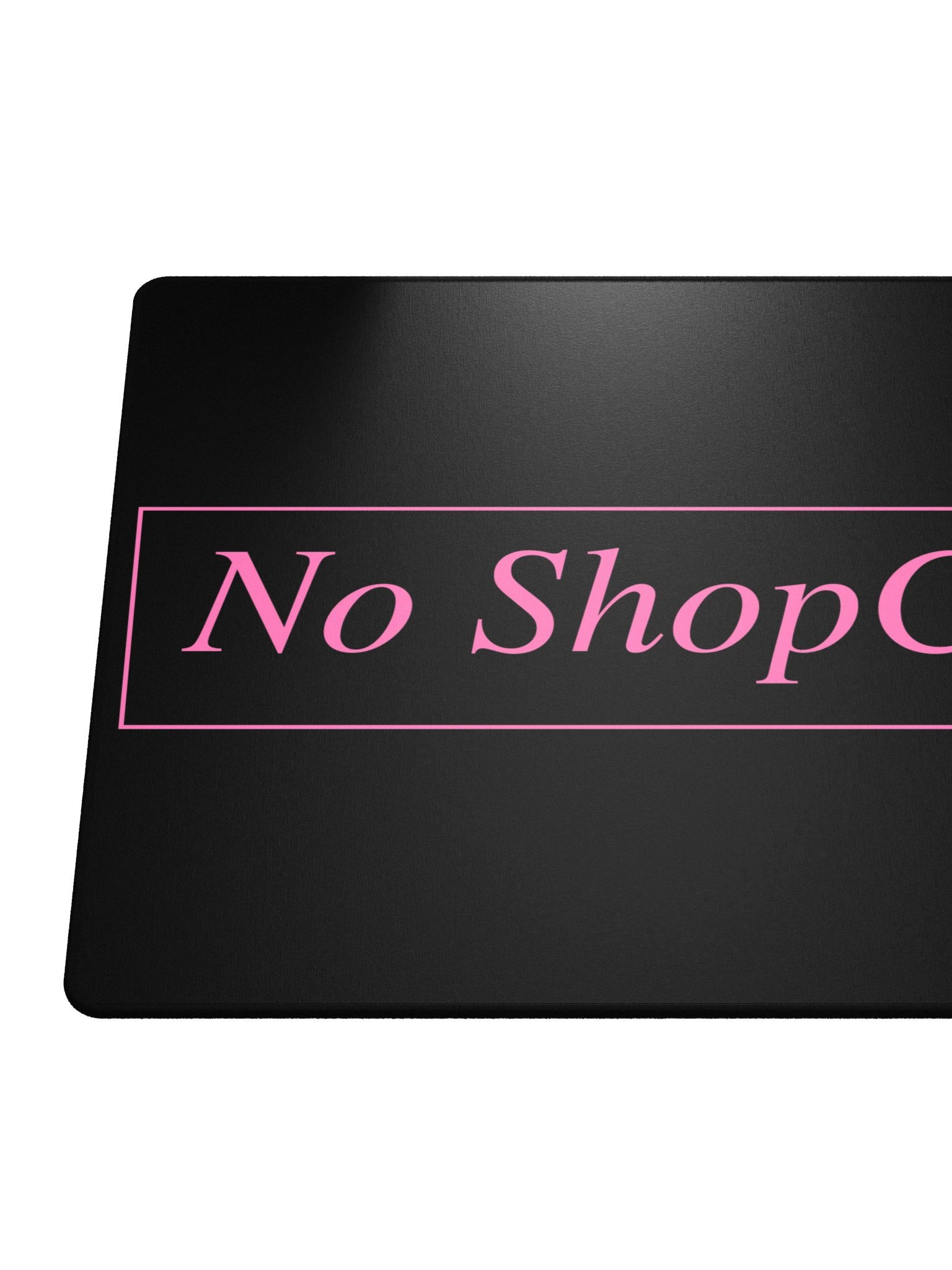 No ShopCo Gaming Mouse Pad - Pink on Black product image (6)