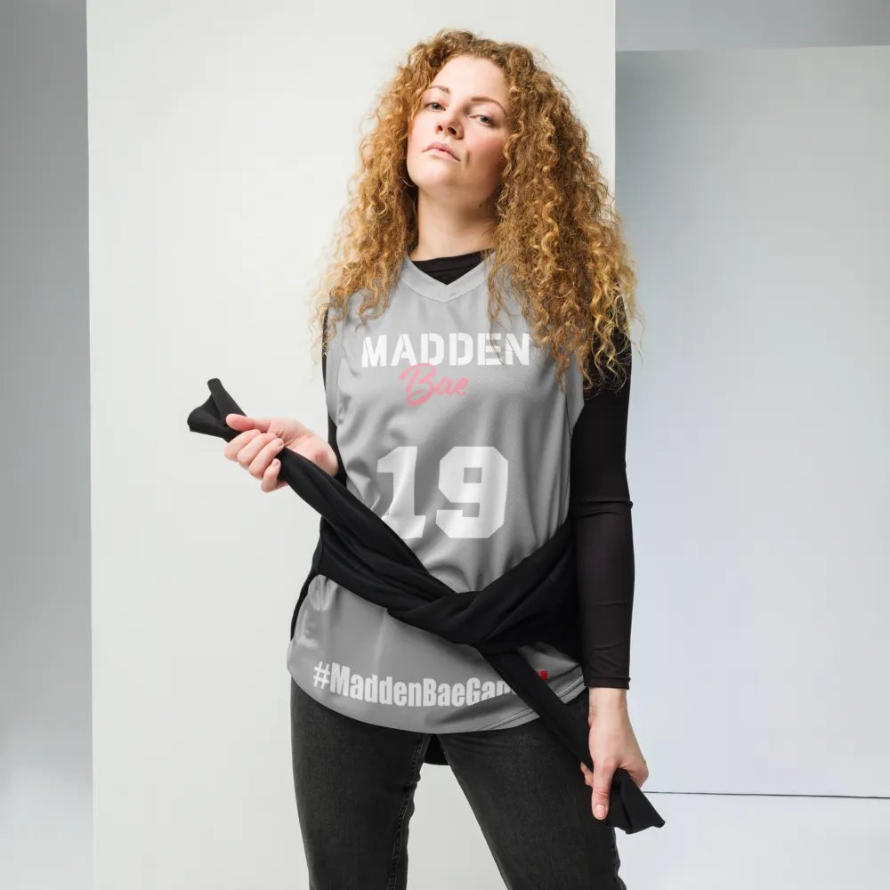 Madden Bae Jersey🦅 (Gray+ White) product image (3)