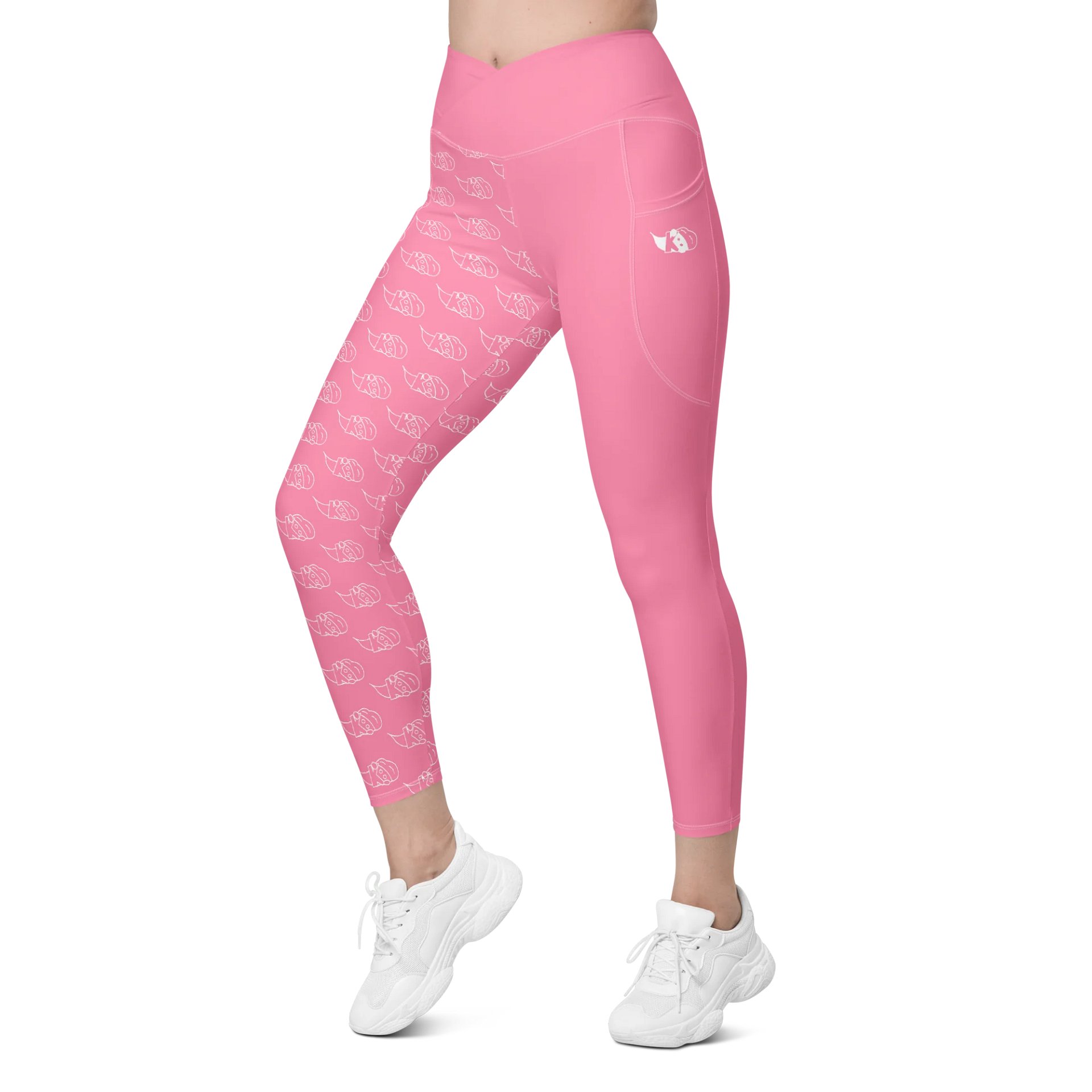 "Pretty In Pink" Ladies Leggings product image (5)