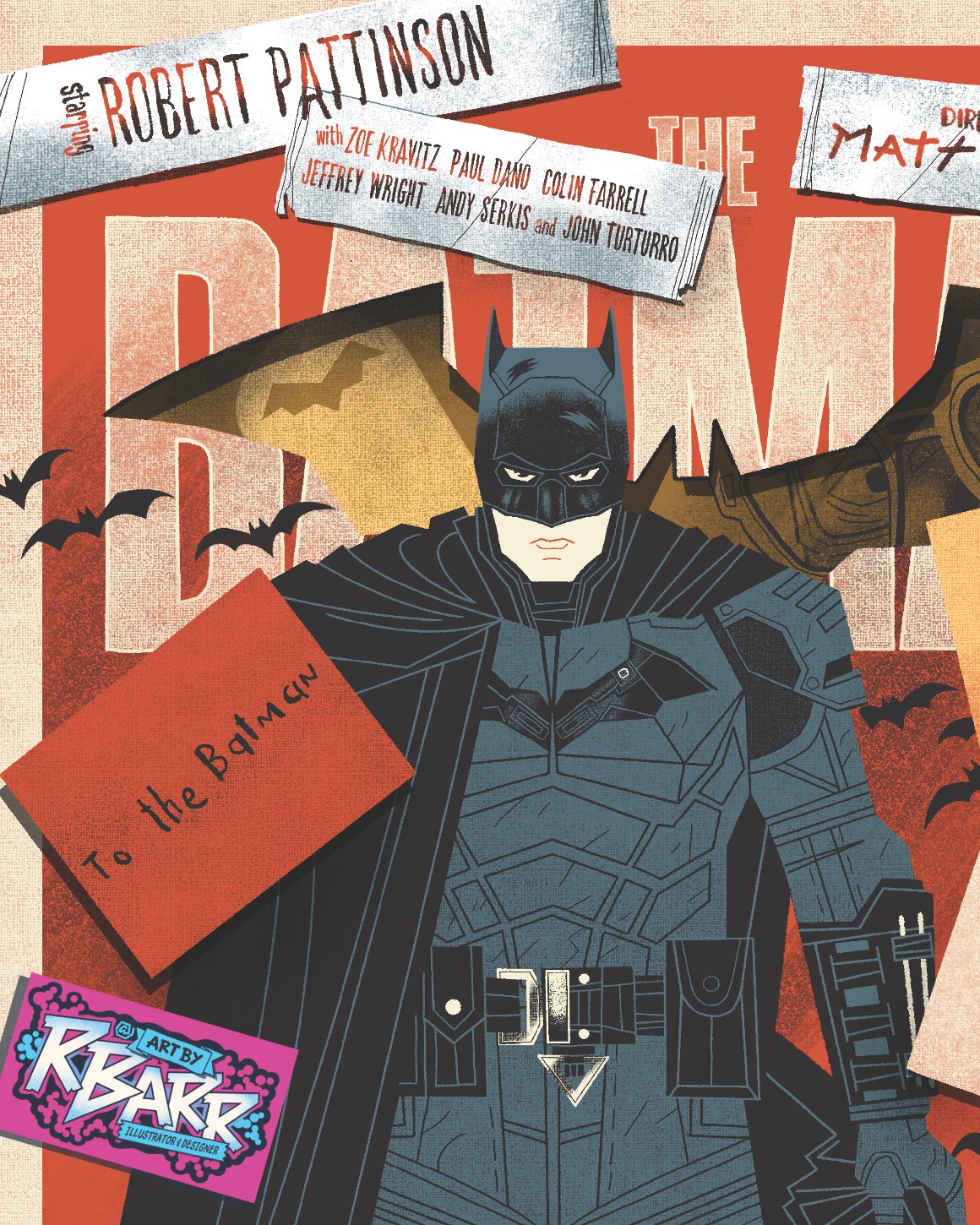 The Batman Poster with Sticker product image (3)