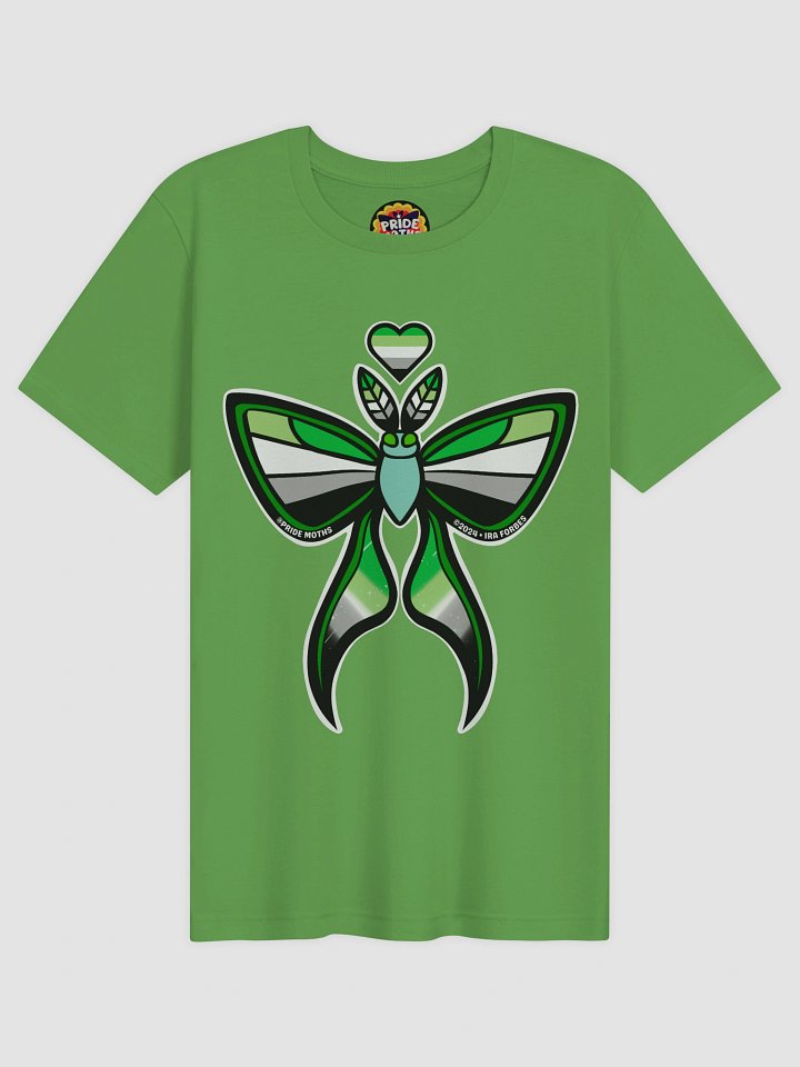№ 6 | AROMANTIC PRIDE MOTH | GRAPHIC TEE | T-SHIRT product image (1)