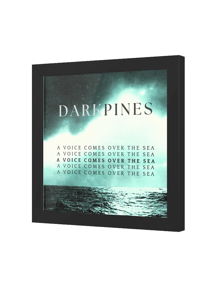 Dark Pines Sea Glow Poster product image (6)