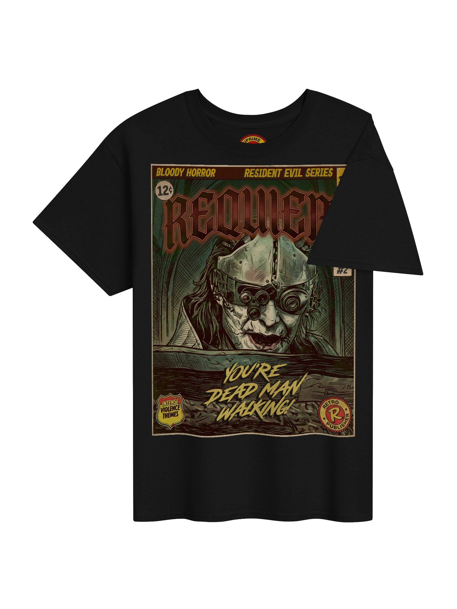 Resident Evil Requiem Comic Art T-Shirt product image (4)