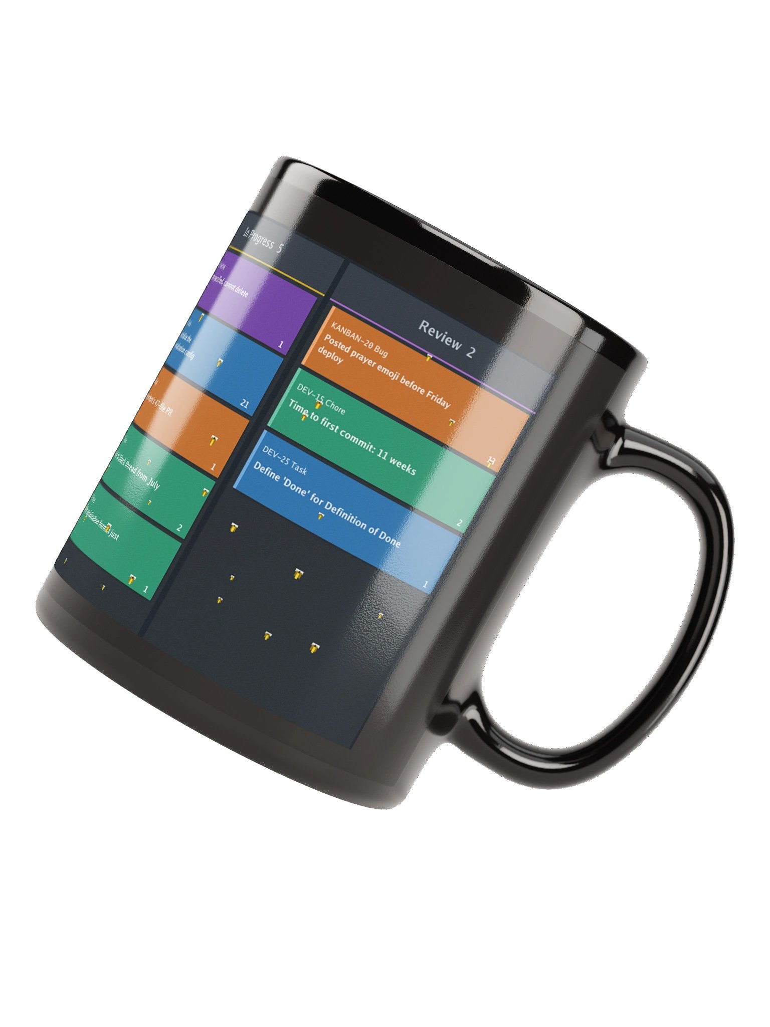 Bees have Entered the Sprint Full Board Mug Blk product image (11)