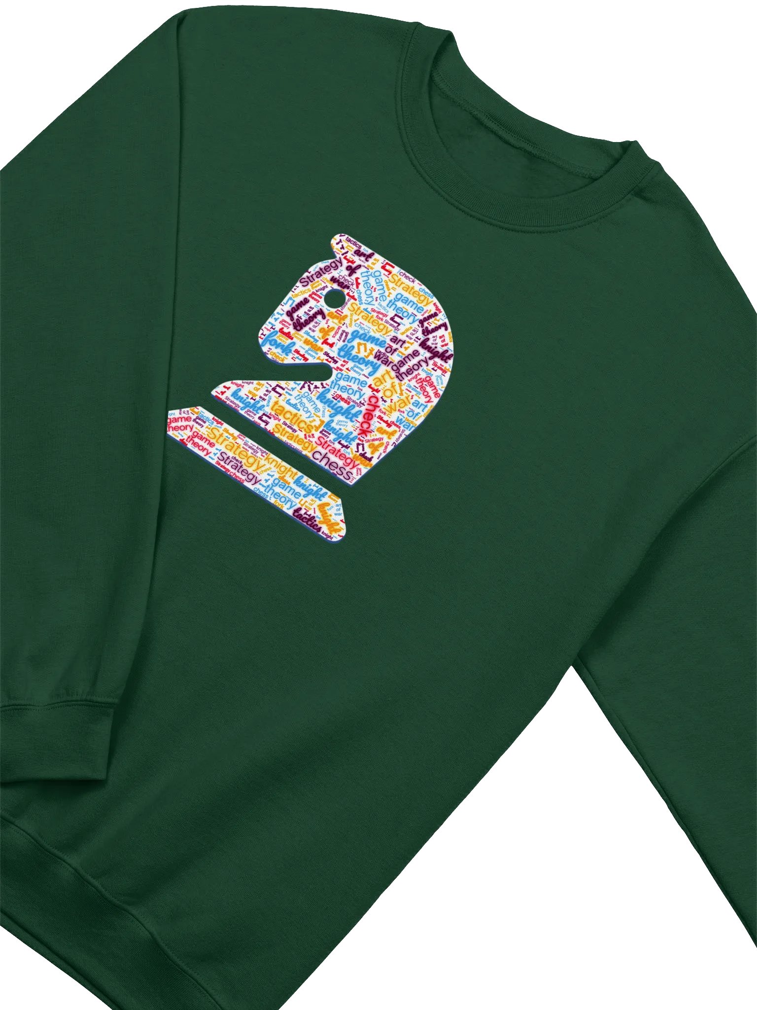 Knight's Strategy Word Cloud Sweatshirt product image (6)