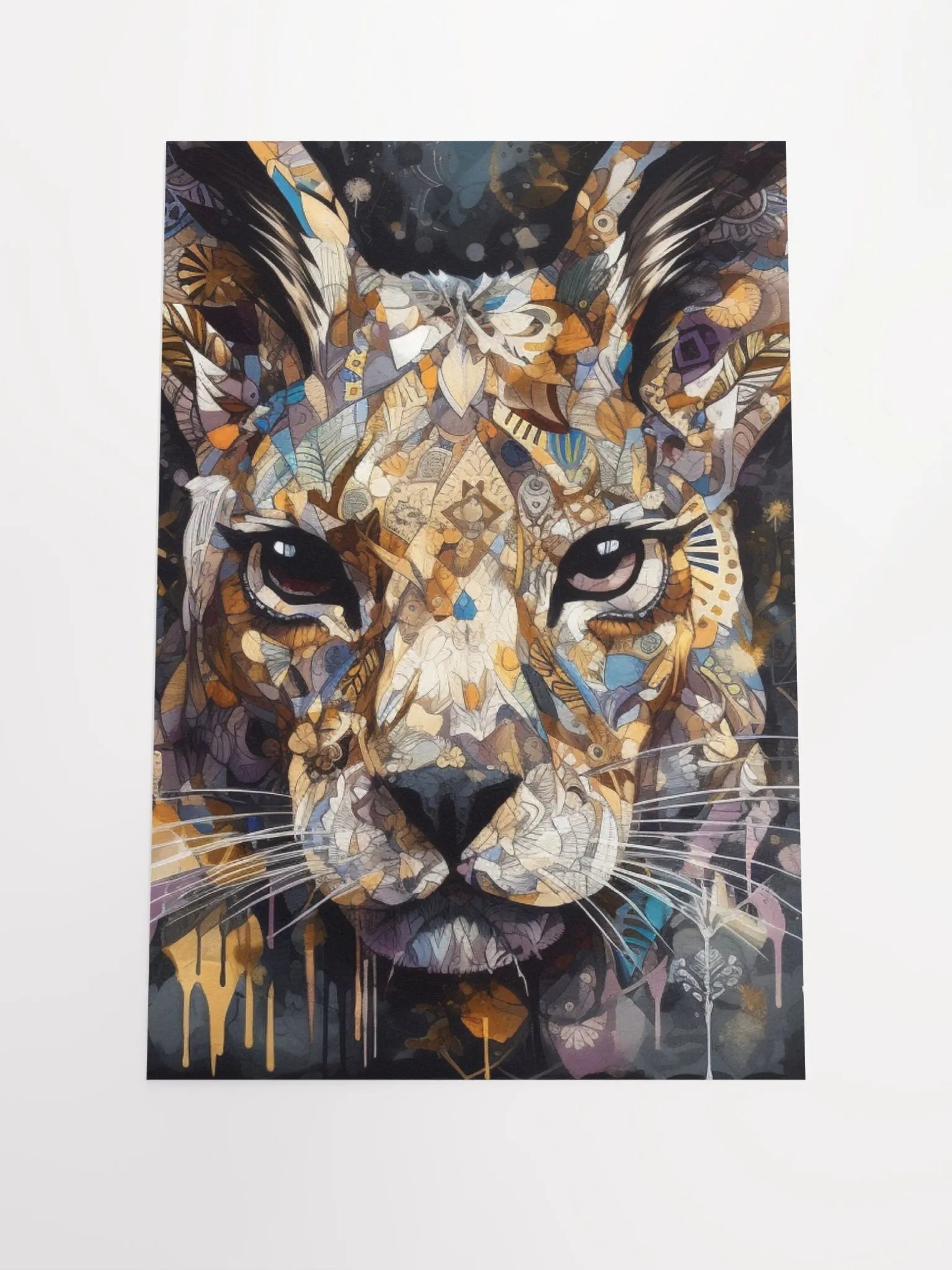 Intricate Kangaroo artwork - Poster Print product image (1)