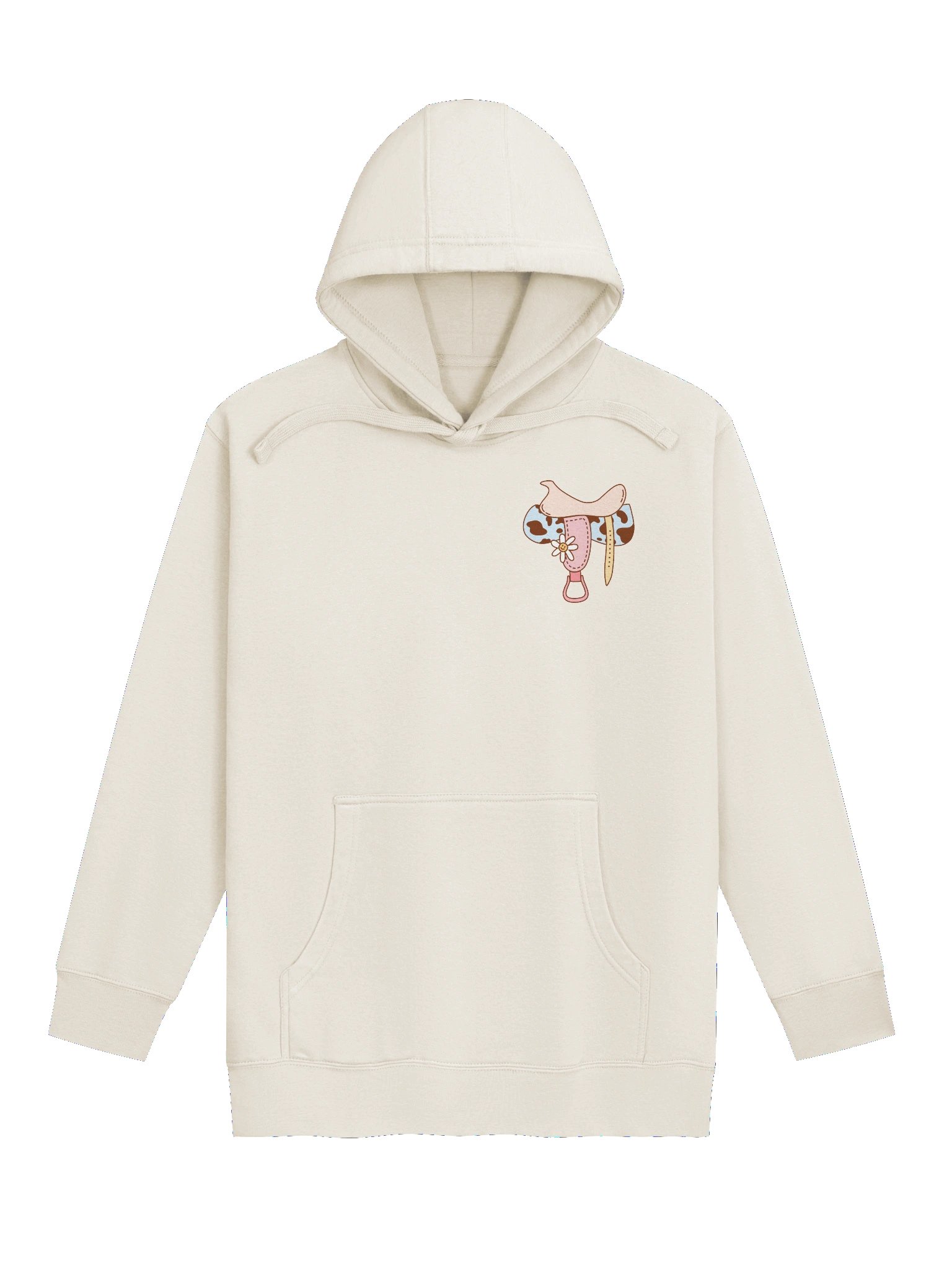Western Saddle Hoodie | Retro 70s Cowboy Sweatshirt product image (1)