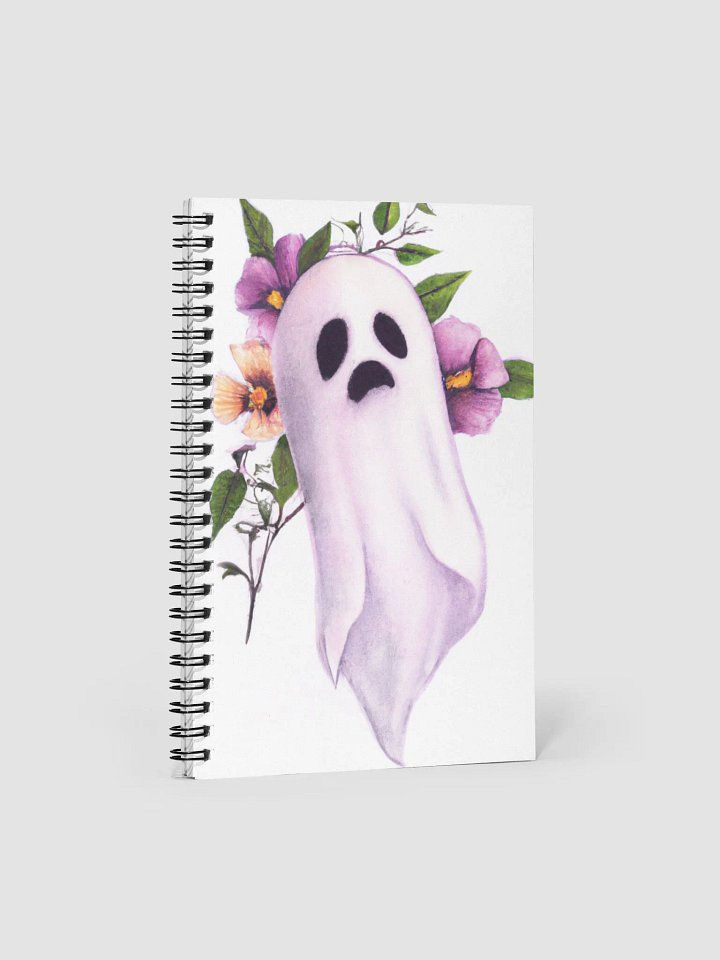 Floral Ghost notebook product image (1)