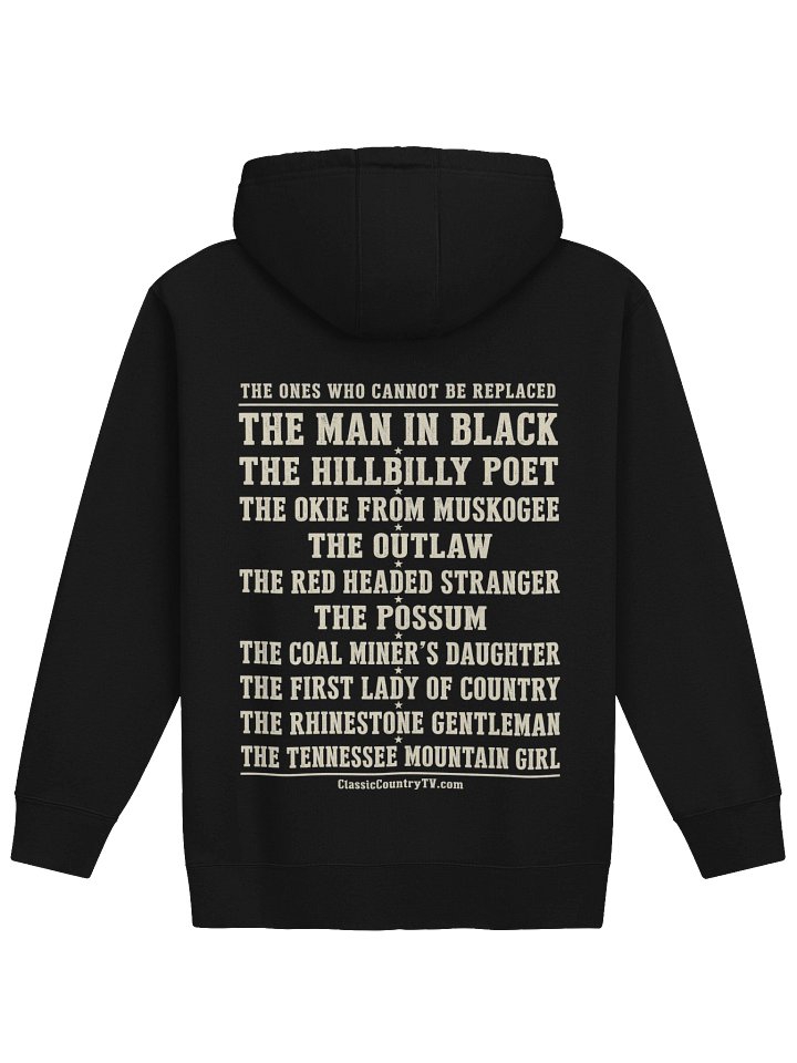 Who's Gonna Fill Their Shoes? — The Legends Tribute Pullover Hoodie product image (2)