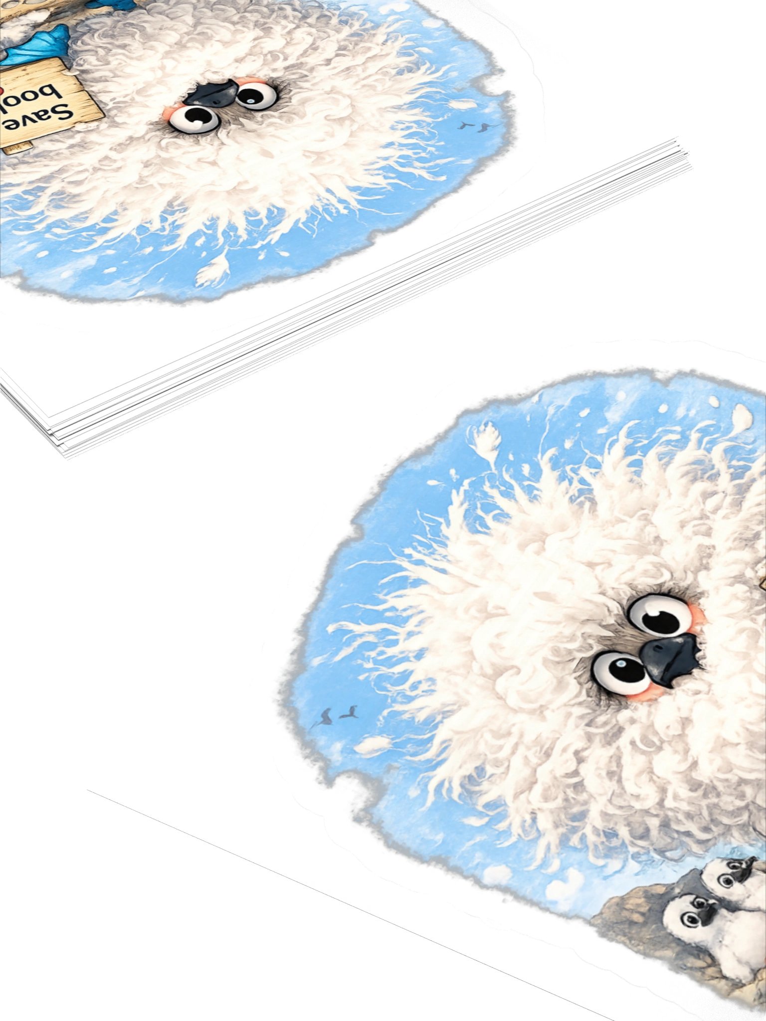 Save the Boobies! Sticker product image (8)
