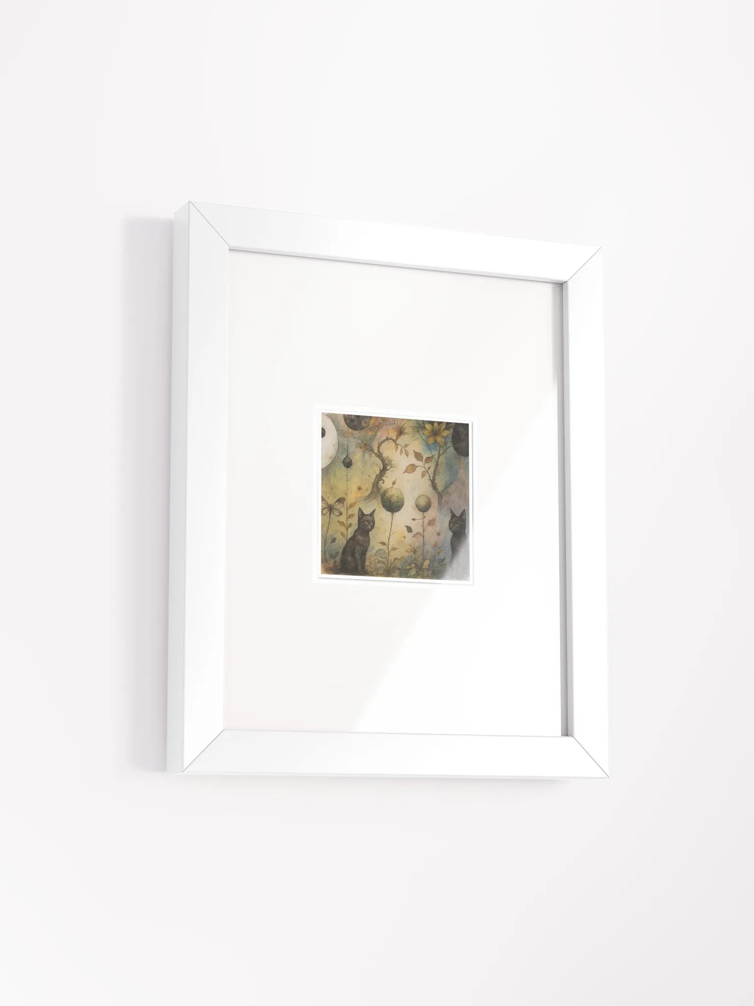 The Secret Garden Sketchbook Artprint Framed product image (2)