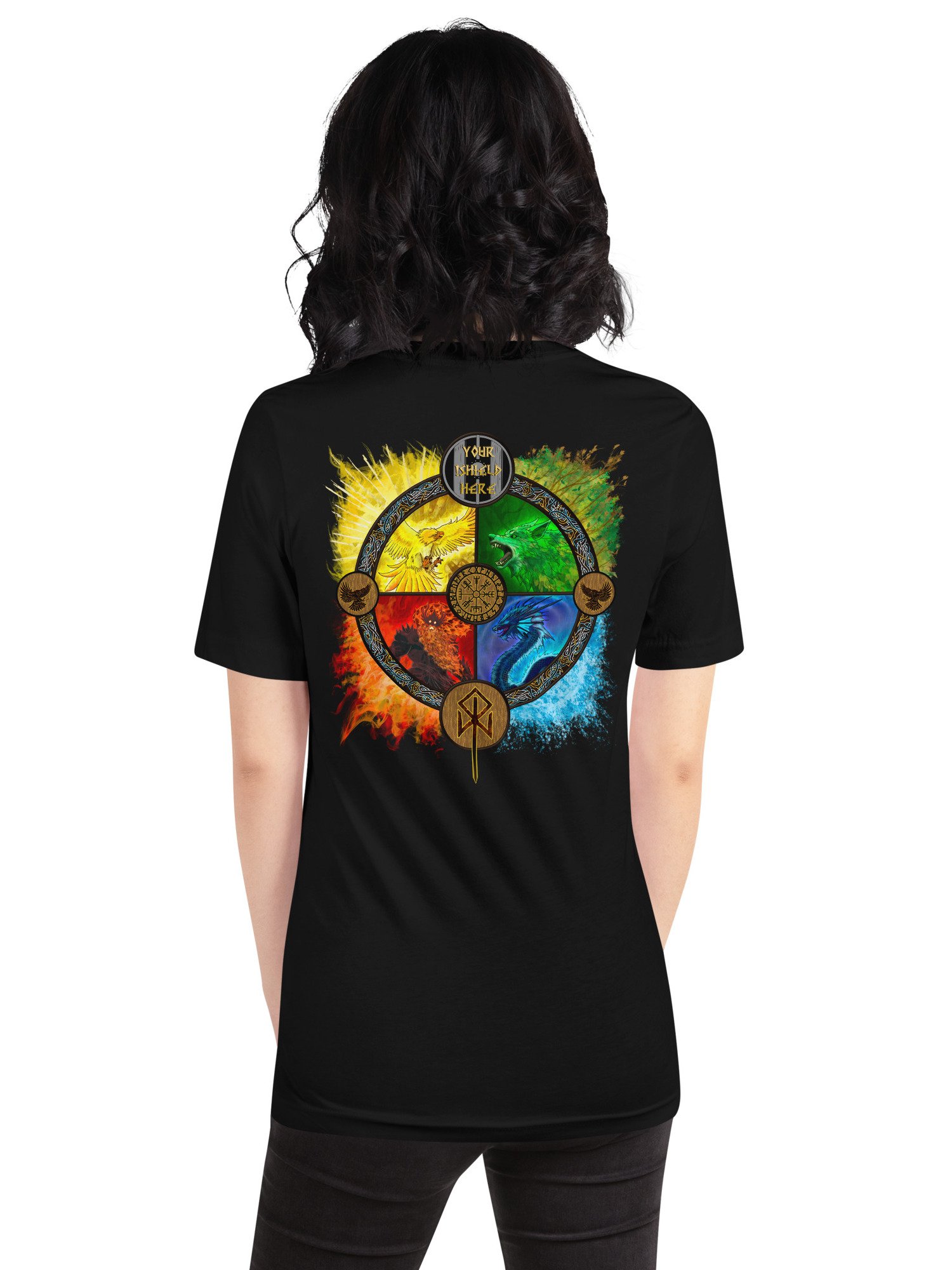 'BATTLE OF MIDGARD' 2X PRINT TEE by MIMIDOTB product image (12)