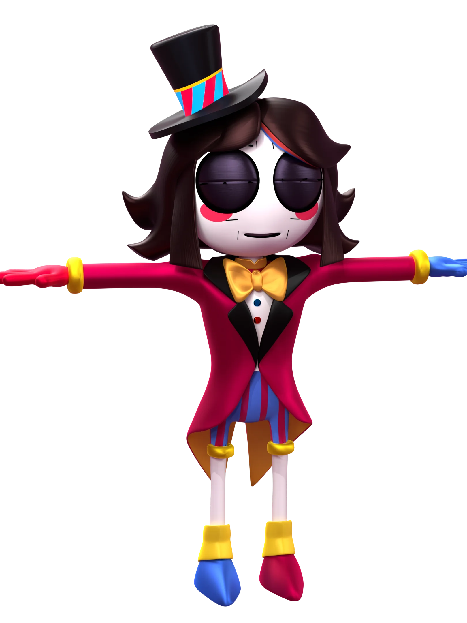 [.blend] Pomni Host - Blender Character Rig product image (2)