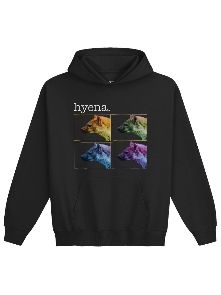 "hyena." Heavyweight Oversized Pop Art Hoodie product image (1)